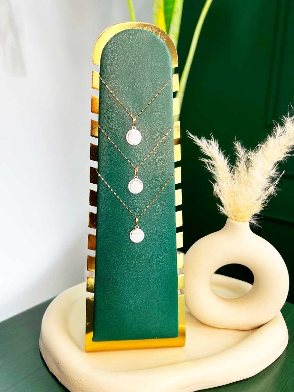 آویز گرد صدفی